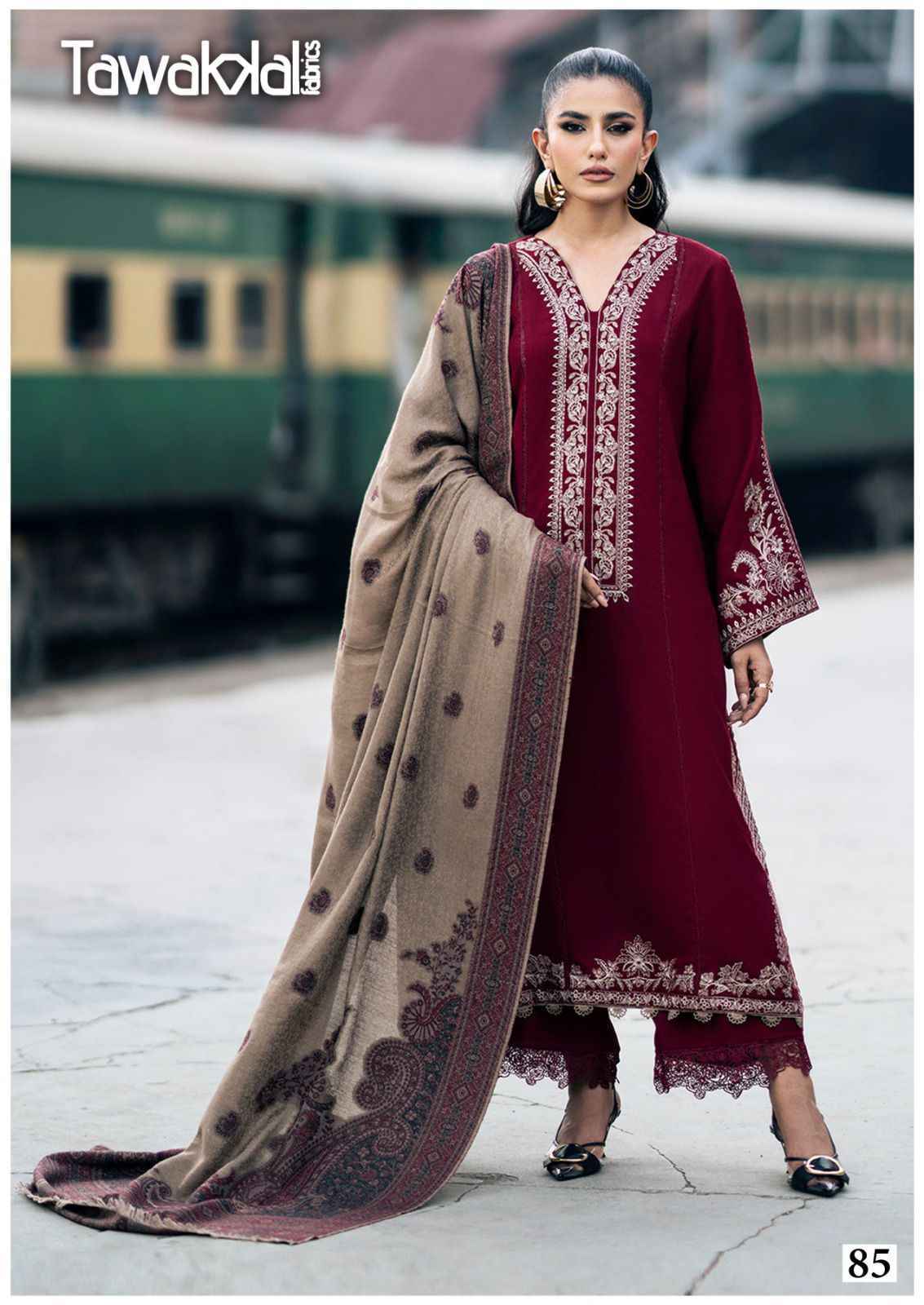 Tawakkal Mehroz Vol 9 Wholesale Cotton Pakistani Suits (10 pcs Catalogue )