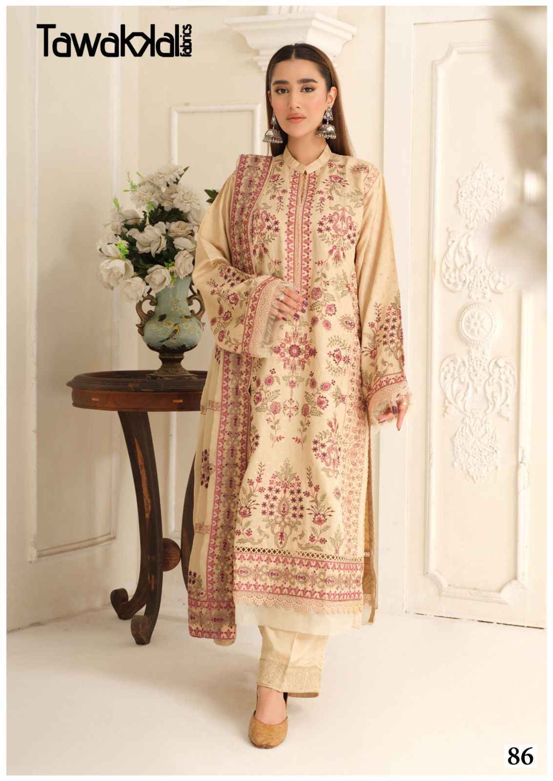 Tawakkal Mehroz Vol 9 Wholesale Cotton Pakistani Suits (10 pcs Catalogue )