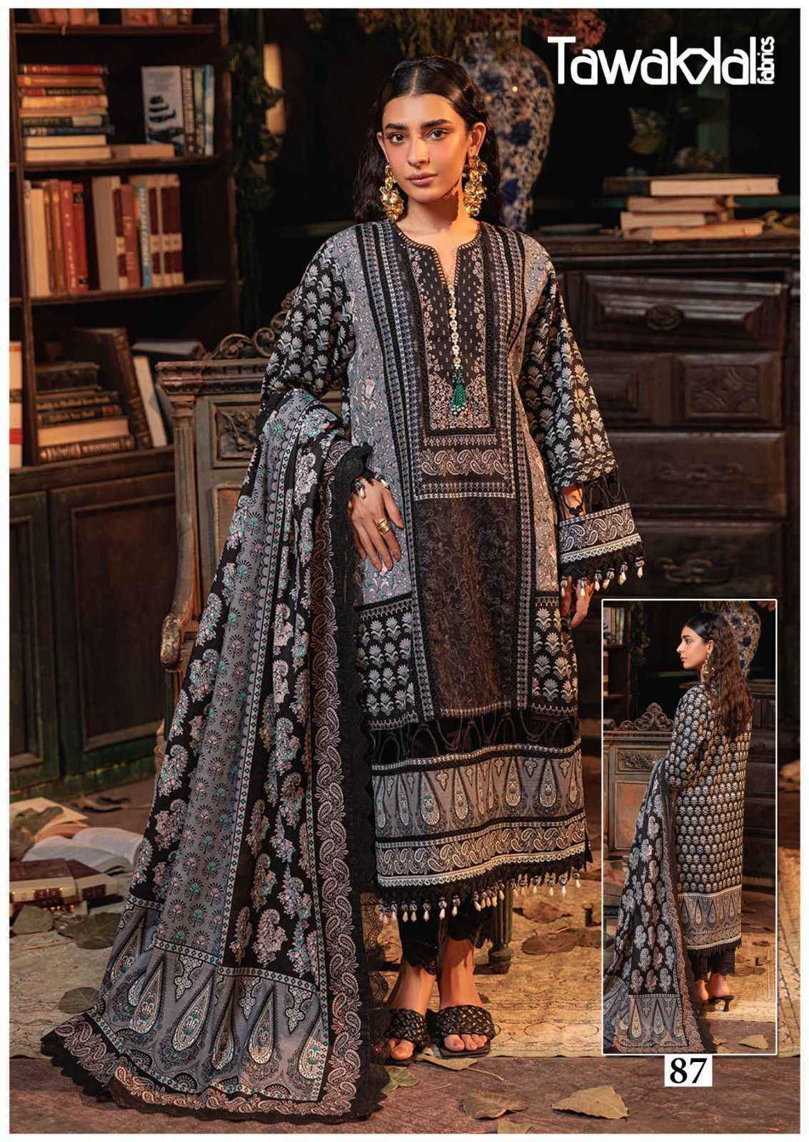 Tawakkal Mehroz Vol 9 Wholesale Cotton Pakistani Suits (10 pcs Catalogue )