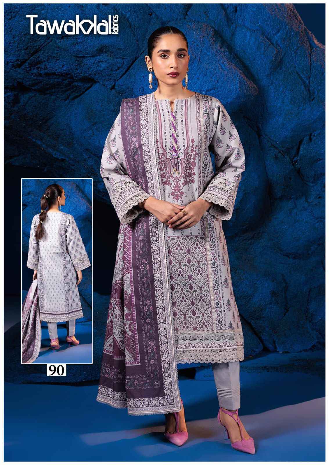 Tawakkal Mehroz Vol 9 Wholesale Cotton Pakistani Suits (10 pcs Catalogue )
