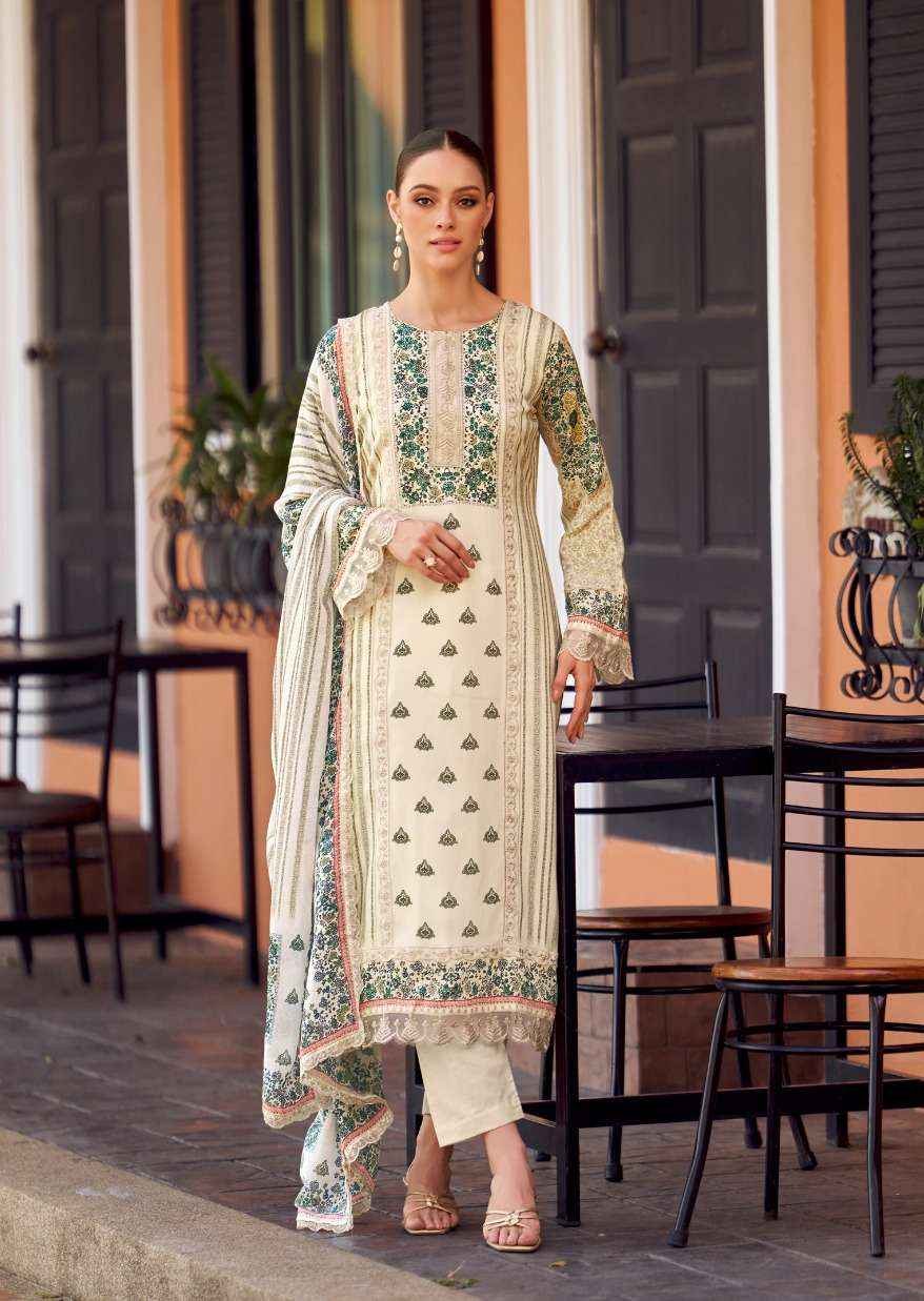 The Hermitage Shop Bagh Vol 2 Wholesale Pure Jam Satin Salwar Kameez ( 6 Pcs Catalog )