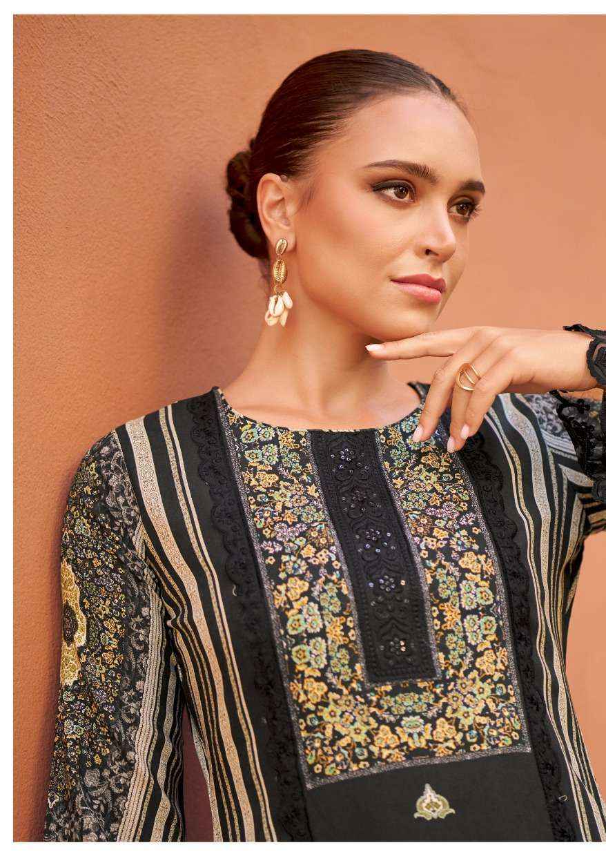 The Hermitage Shop Bagh Vol 2 Wholesale Pure Jam Satin Salwar Kameez ( 6 Pcs Catalog )