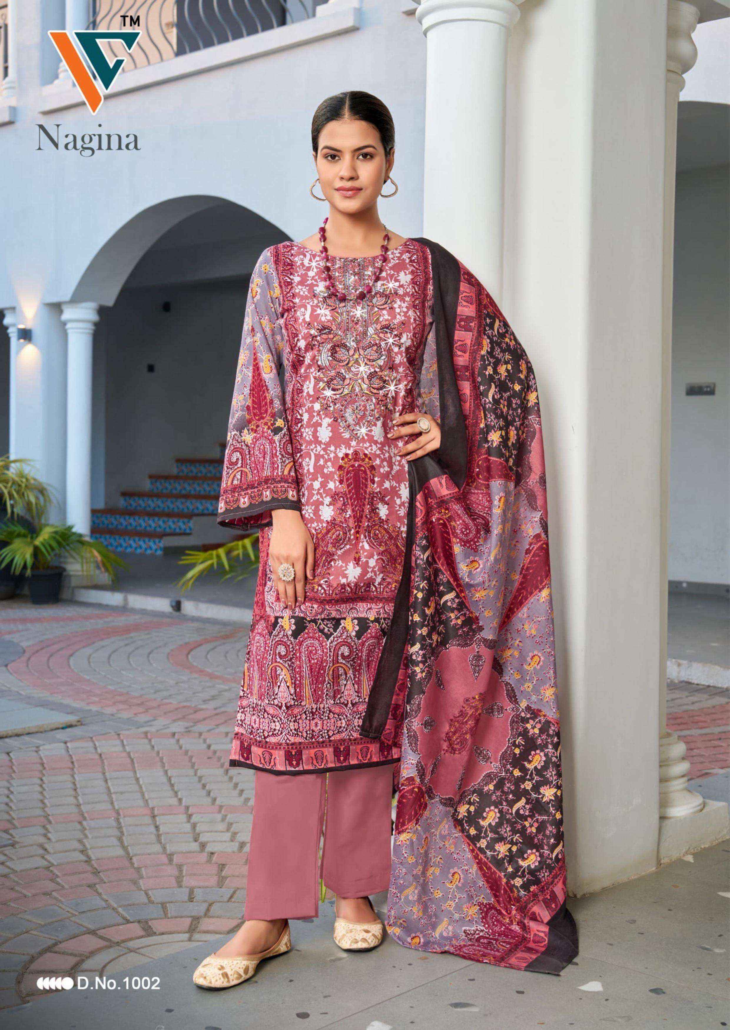 VANDANA‎‎ CREATION NAGINA‎ VOL 1 COTTON DIGITAL PRINT SALWAR SUIT