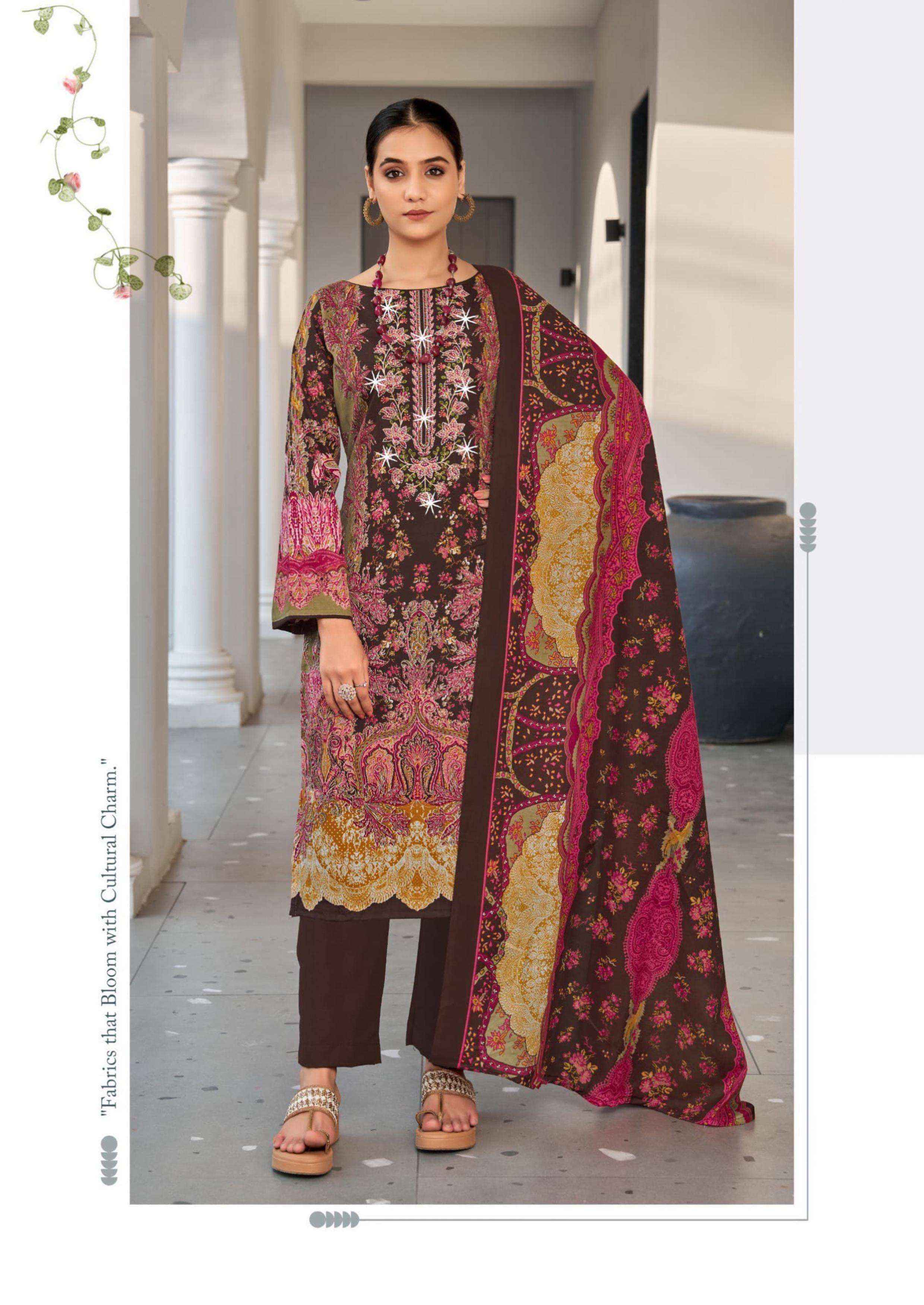 VANDANA‎‎ CREATION NAGINA‎ VOL 1 COTTON DIGITAL PRINT SALWAR SUIT