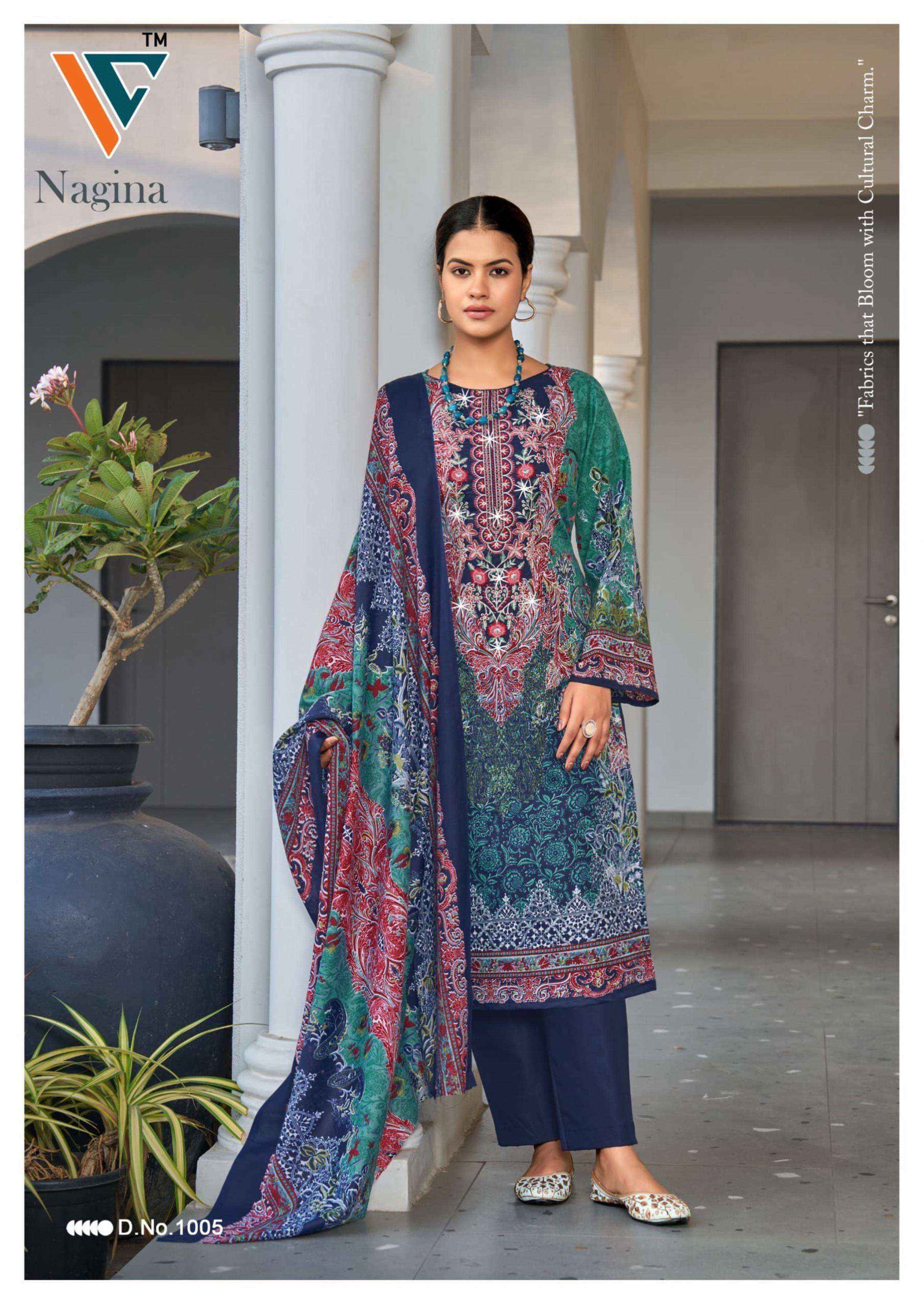 VANDANA‎‎ CREATION NAGINA‎ VOL 1 COTTON DIGITAL PRINT SALWAR SUIT