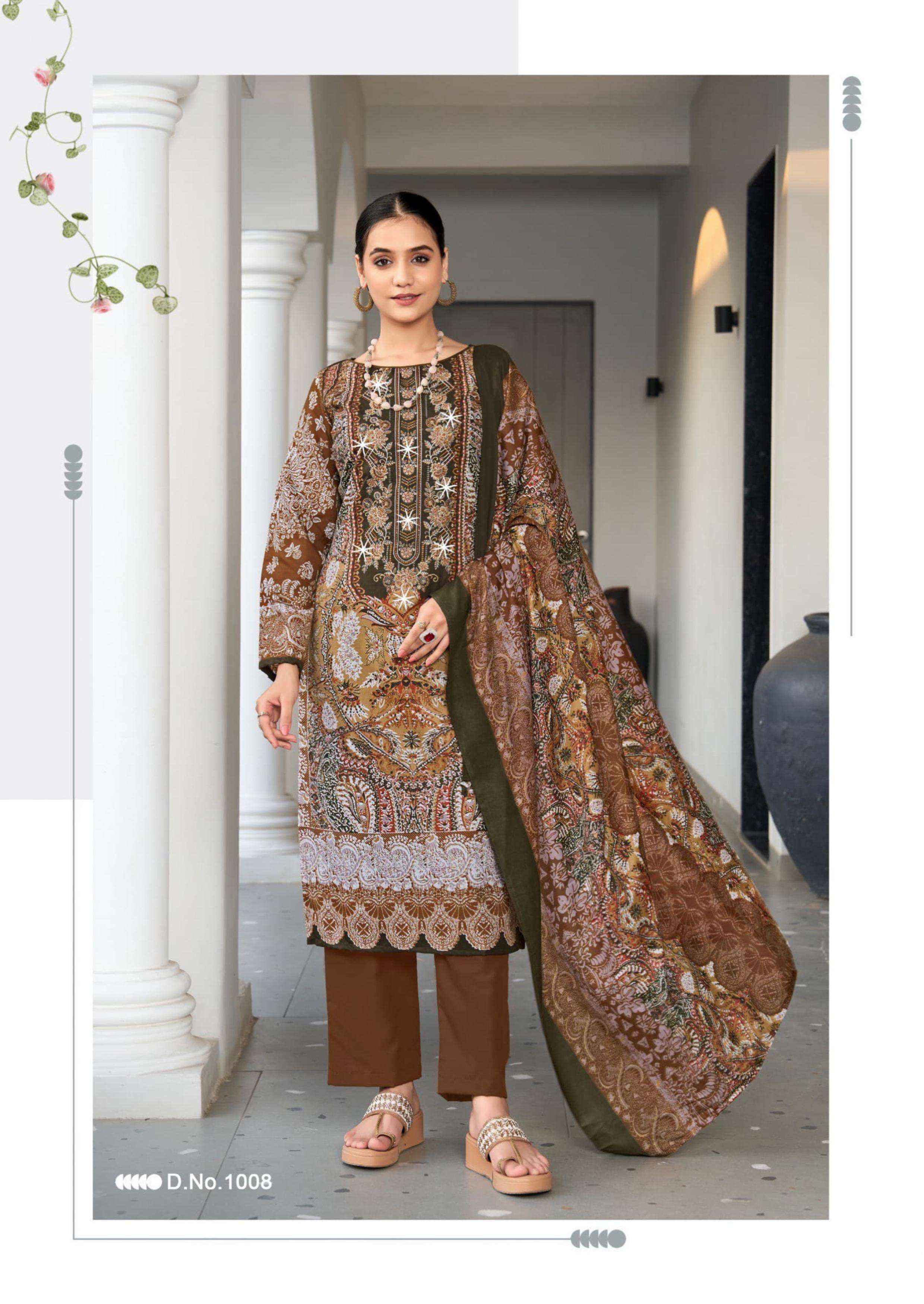 VANDANA‎‎ CREATION NAGINA‎ VOL 1 COTTON DIGITAL PRINT SALWAR SUIT