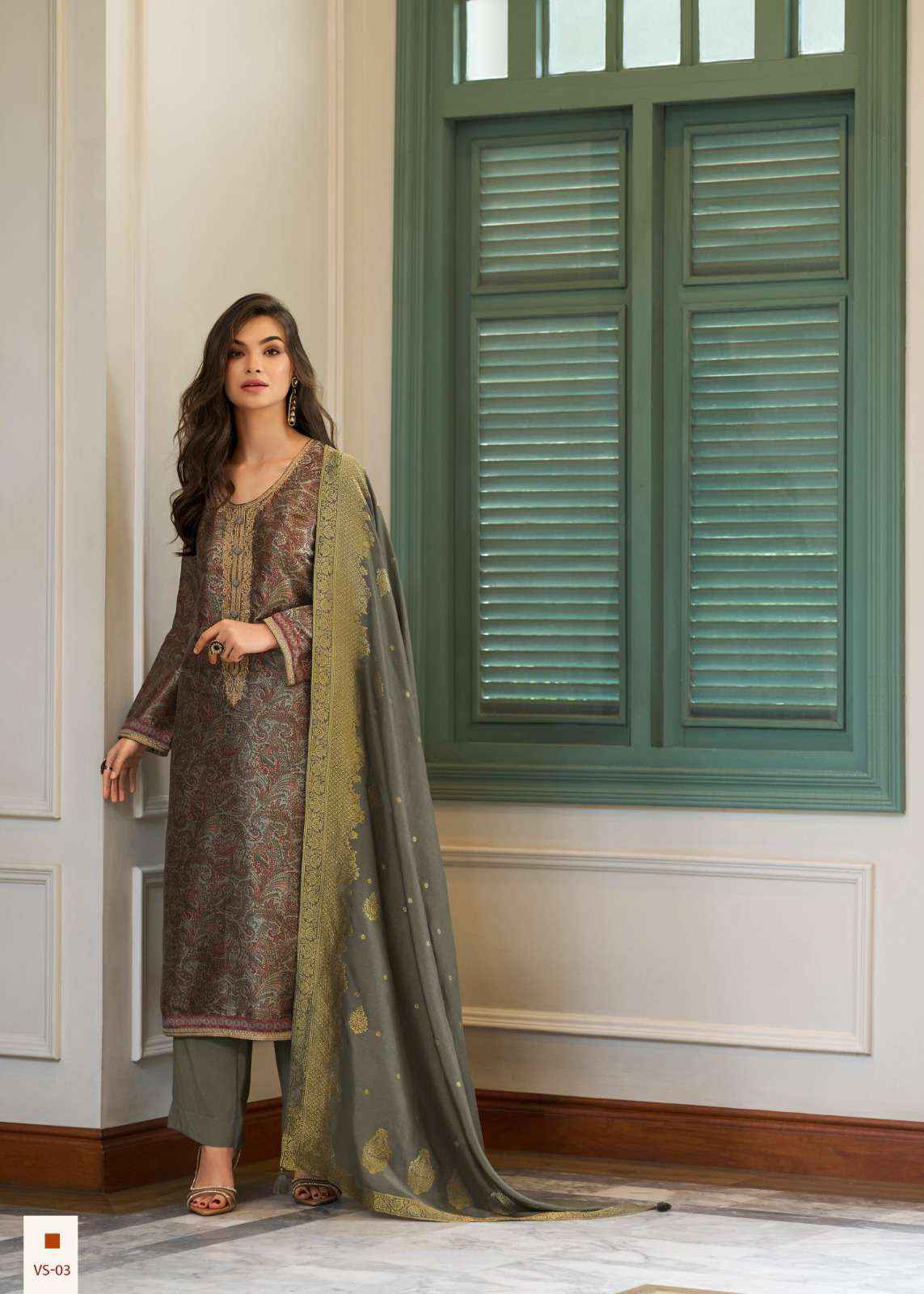 Varsha Vaishnavi Exclusive Fancy Silk Suit Latest Salwar Kameez Wolesale Price ( 4 Pcs Catalog )