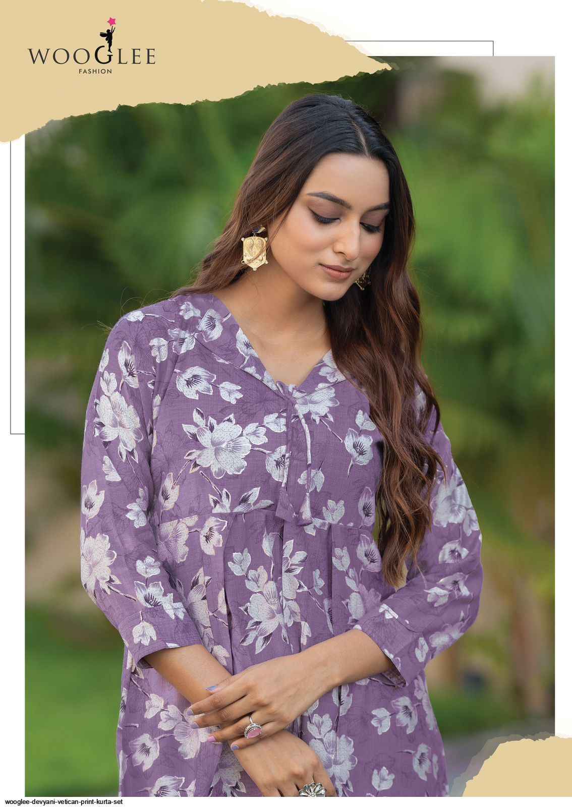 WOOGLEE DEVYANI VETICAN Co-ord Sets ( 4 PCS CATALOG )