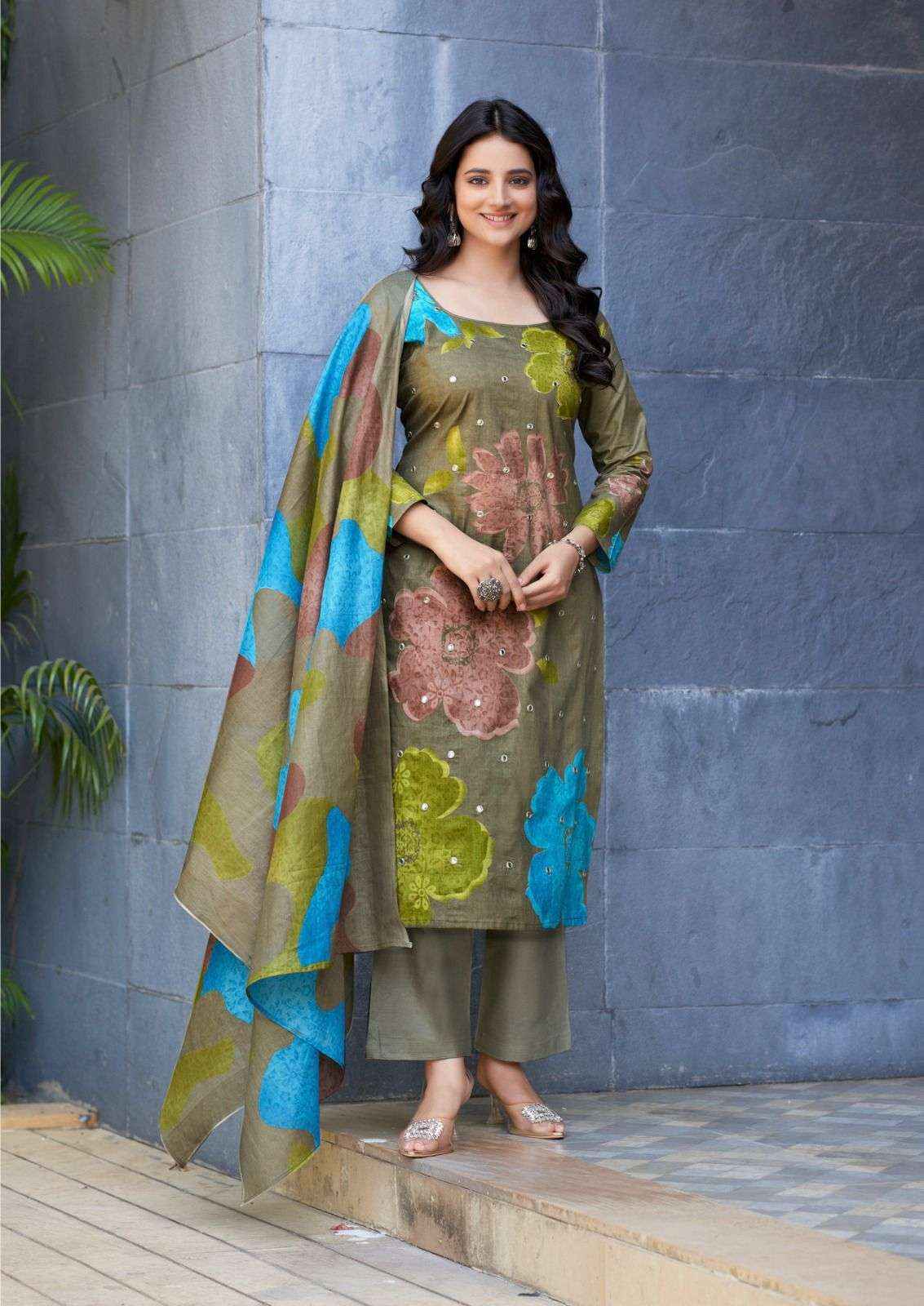 YASHIKA TRENDS DUA VOL 3 COTTON DIGITAL PRINTS DRESS MATERIAL ( 8 PCS CATALOGUE )
