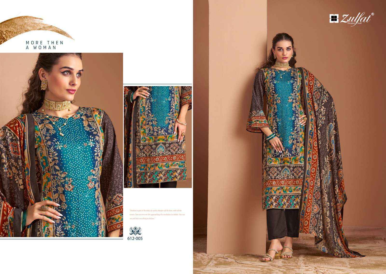 ZULFAT DESIGNER RAABTA VOL 3 JAM COTTON SALWAR KAMEEZ ( 6 PCS CATALOG )