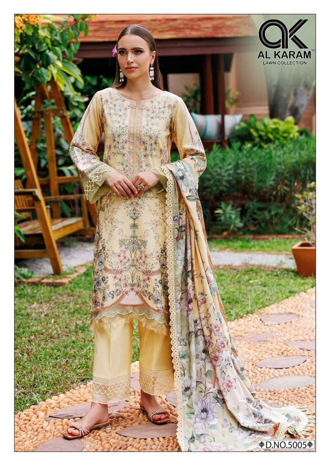 Al Karam Florence Vol 5 Cotton Dress Material At Wholesale Price ( 6 Pcs Catalogue )