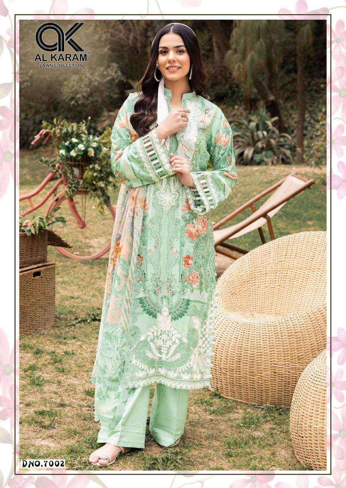 AL Karam Queens Court Vol 7 Cotton Salwar Kameez Wholesale Price ( 6 Pcs Catalog )