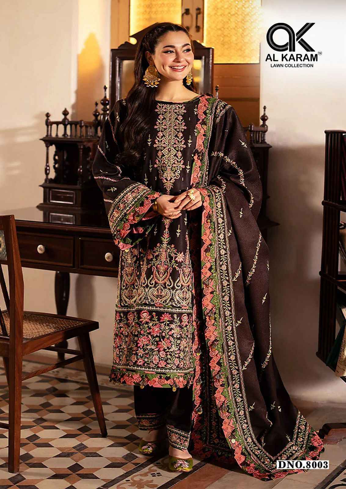 AL Karam Queens Court Vol 8 Pakistani Salwar Suits Wholesale Price ( 6 pcs Catalogue )