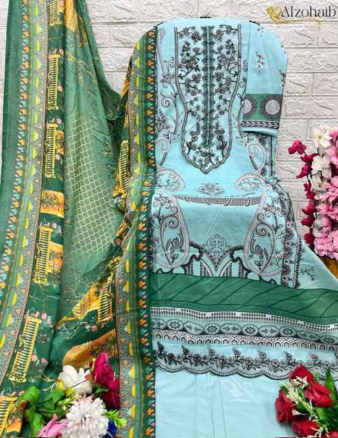 Al zohaib Queen Court Vol 2 Cotton Dress Material - Surat Wholesale Market ( 5 Pcs Catalog )