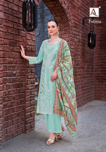 Alok Fatima Cotton Salwar Kameez Wholesale Price ( 6 Pcs Catalog )