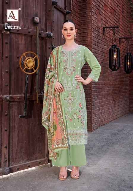 Alok Fatima Cotton Salwar Kameez Wholesale Price ( 6 Pcs Catalog )