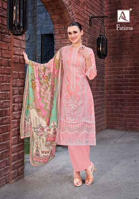 Alok Fatima Cotton Salwar Kameez Wholesale Price ( 6 Pcs Catalog )