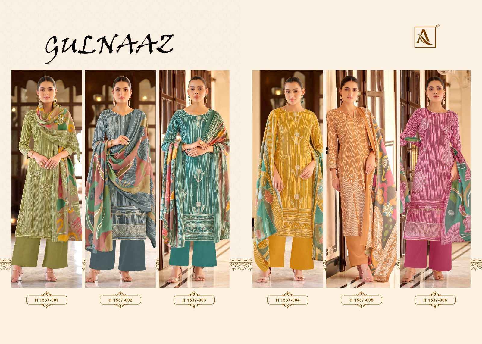 Alok Gulnaz Zam Salwar Kameez Wholesale Price ( 6 Pcs Catalog )