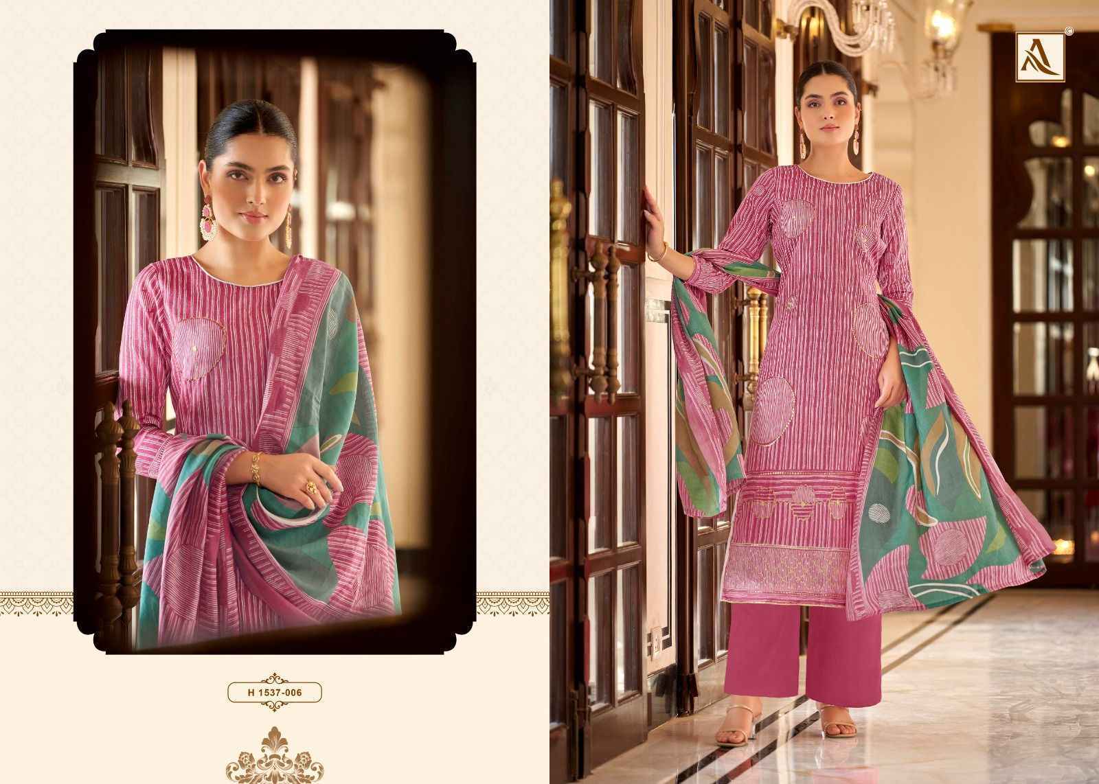 Alok Gulnaz Zam Salwar Kameez Wholesale Price ( 6 Pcs Catalog )