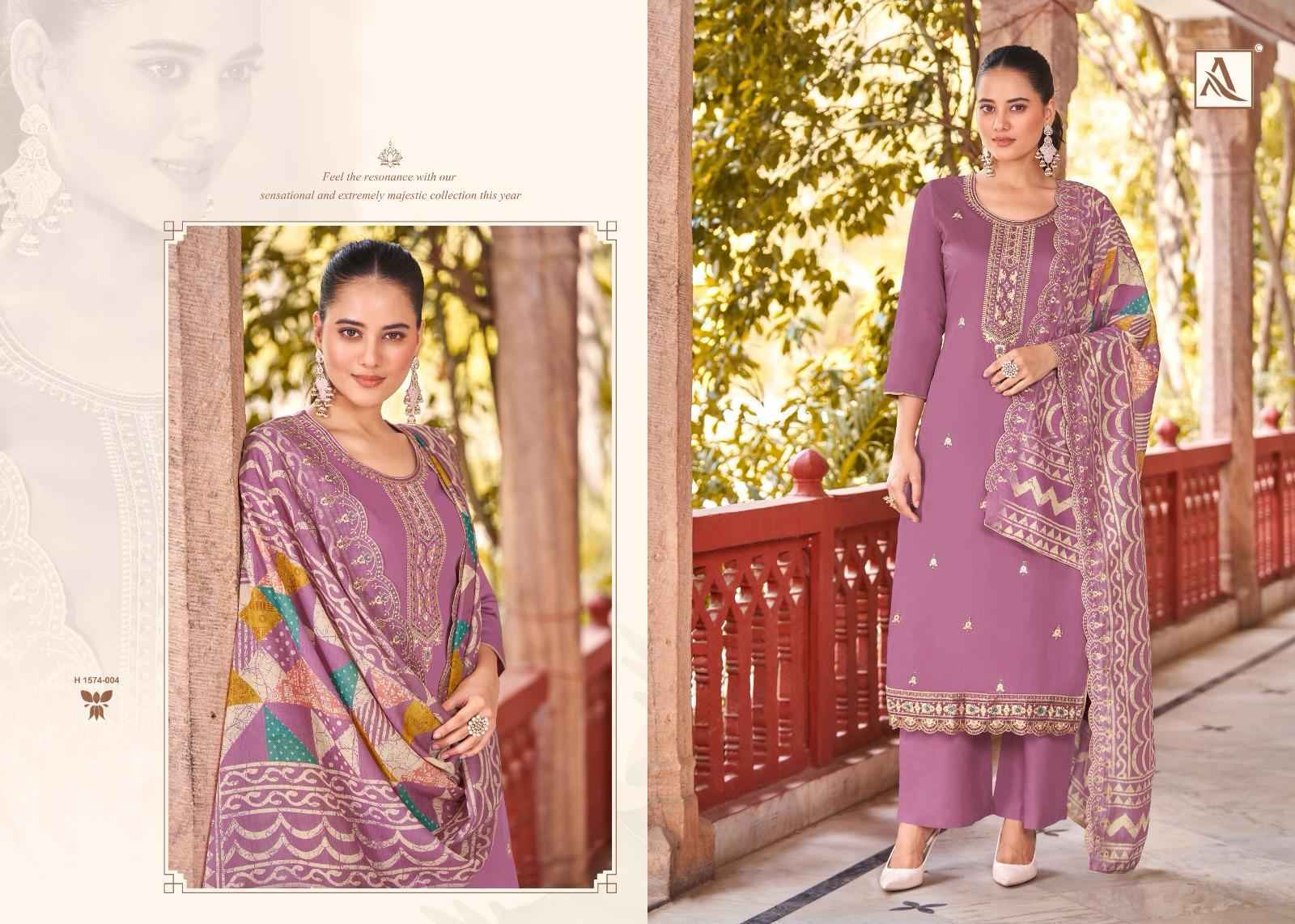 Alok Gulnoor Zam Cotton Wholesale Salwar Suits ( 6 pcs Catalogue )