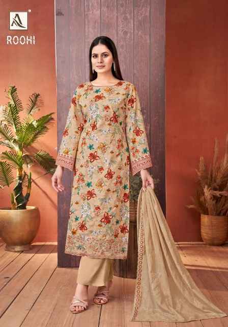 Alok Roohi Cambric Cotton Salwar Kameez Wholesale Price ( 6 Pcs Catalog )