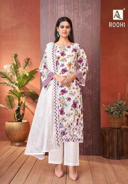 Alok Roohi Cambric Cotton Salwar Kameez Wholesale Price ( 6 Pcs Catalog )