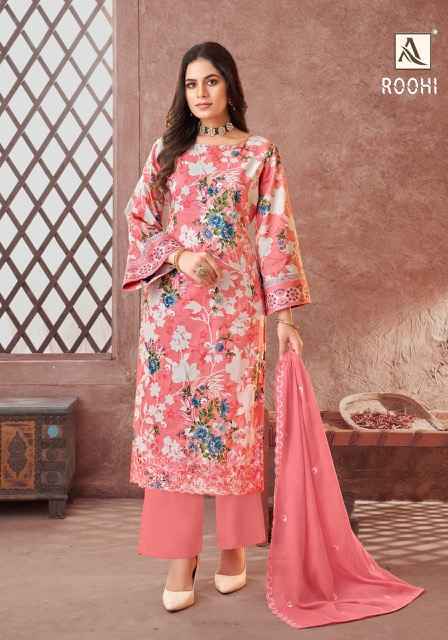 Alok Roohi Cambric Cotton Salwar Kameez Wholesale Price ( 6 Pcs Catalog )