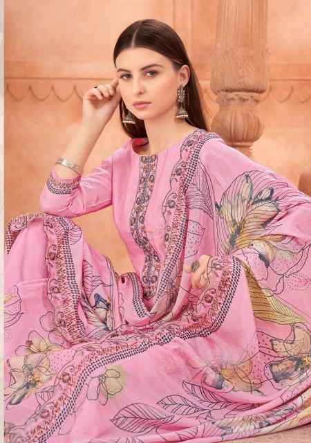 Alok Suits Aazma Viscouse Suits Lowest Catalog Wholesale Price ( 4 pcs Catalogue )