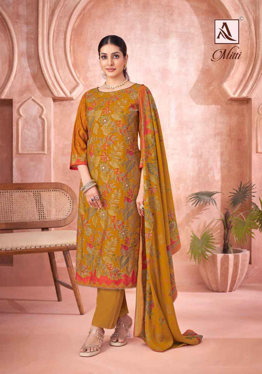 Alok Suits Mitti Mudaal Wholesale Dress Material ( 6 pcs Catalogue )