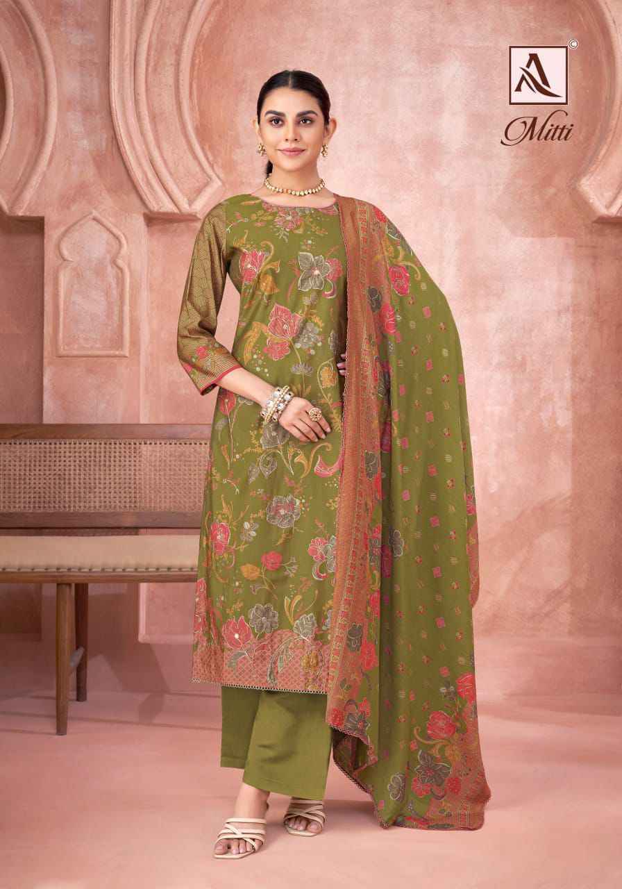 Alok Suits Mitti Mudaal Wholesale Dress Material ( 6 pcs Catalogue )