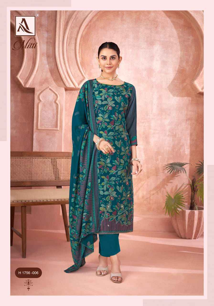 Alok Suits Mitti Mudaal Wholesale Dress Material ( 6 pcs Catalogue )
