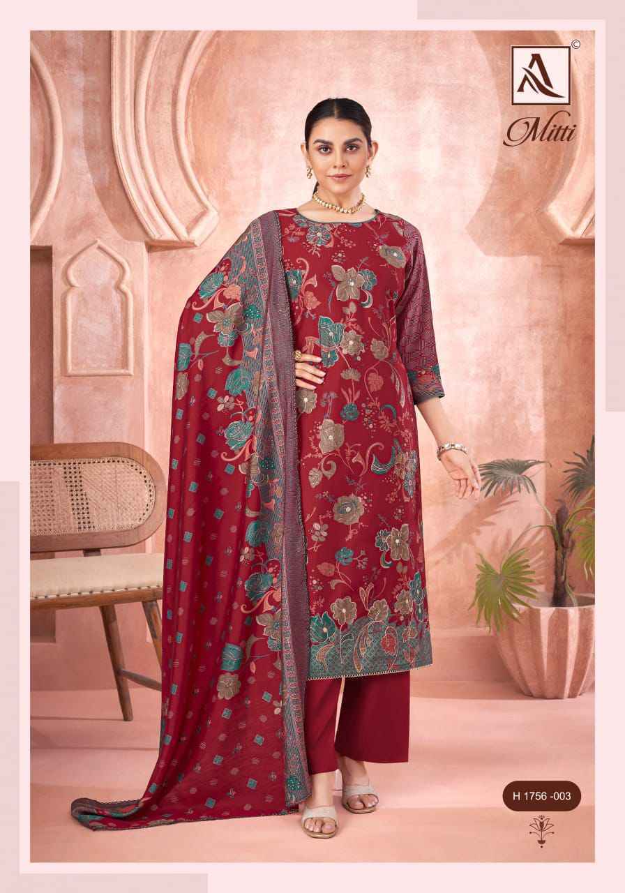 Alok Suits Mitti Mudaal Wholesale Dress Material ( 6 pcs Catalogue )