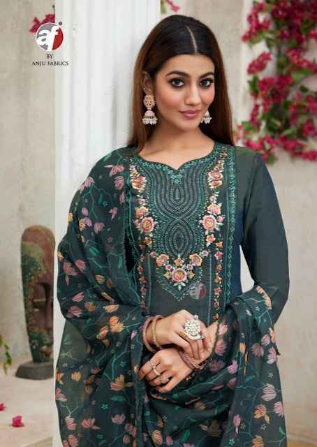 Anju Fabrics Sayara Vol 2 Shimmer Kurti Set Wholesale Price ( 5 Pcs Catalog )