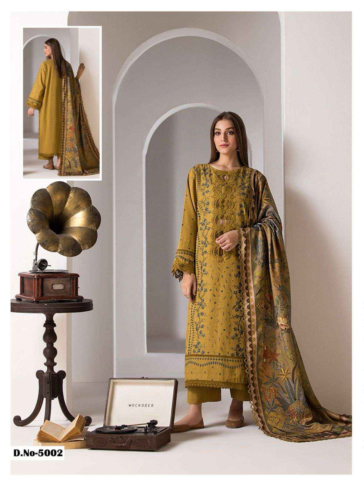Asifa Nabeel Vol 5 Pakistani Salwar Kameez Wholesale Price ( 6 pcs Catalogue )