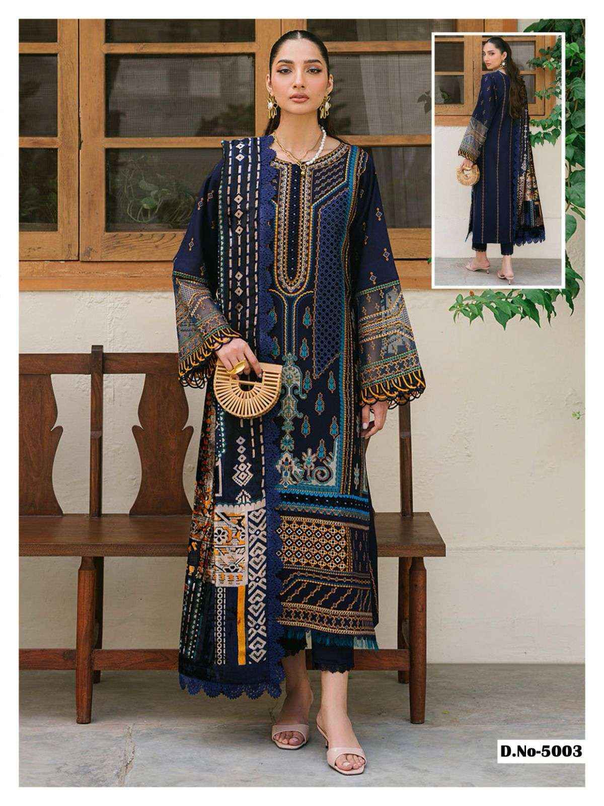 Asifa Nabeel Vol 5 Pakistani Salwar Kameez Wholesale Price ( 6 pcs Catalogue )