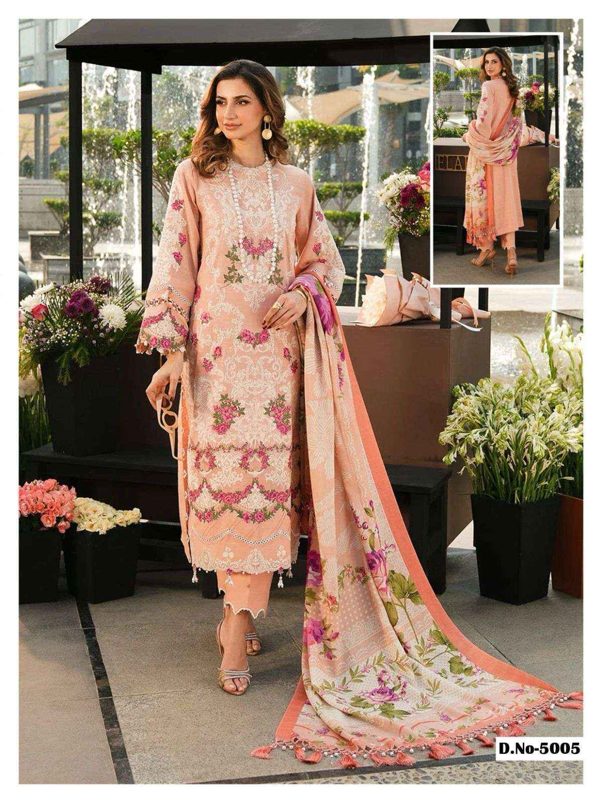 Asifa Nabeel Vol 5 Pakistani Salwar Kameez Wholesale Price ( 6 pcs Catalogue )