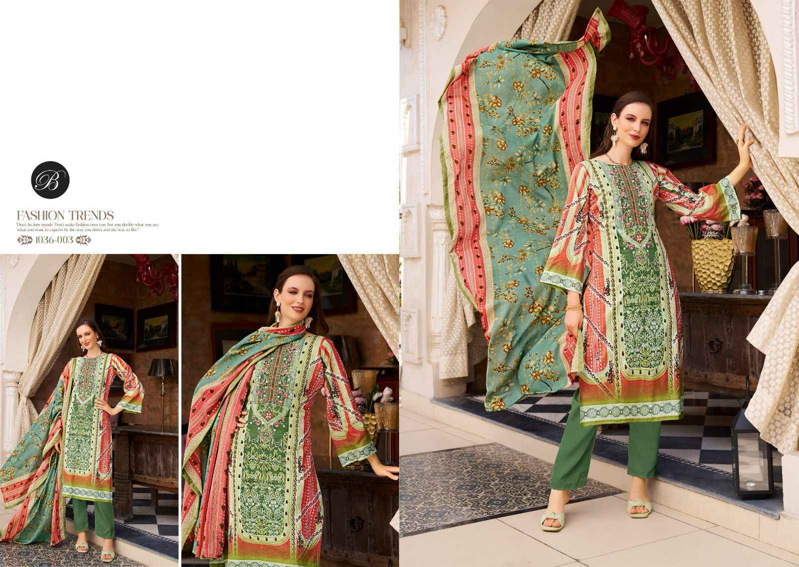 Belliza Naira Vol 93 Cotton Salwar Kameez Wholesale Price ( 8 Pcs Catalog )