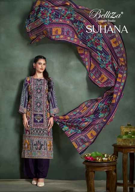 Belliza Suhana Viscouse Rayon Salwar Kameez Wholesale Price ( 6 Pcs Catlog )