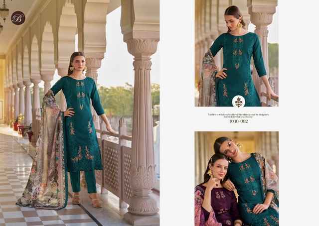 Belliza Zarqash Vol 3 Jam Salwar Kameez Wholesale Price ( 8 Pcs Catalog )