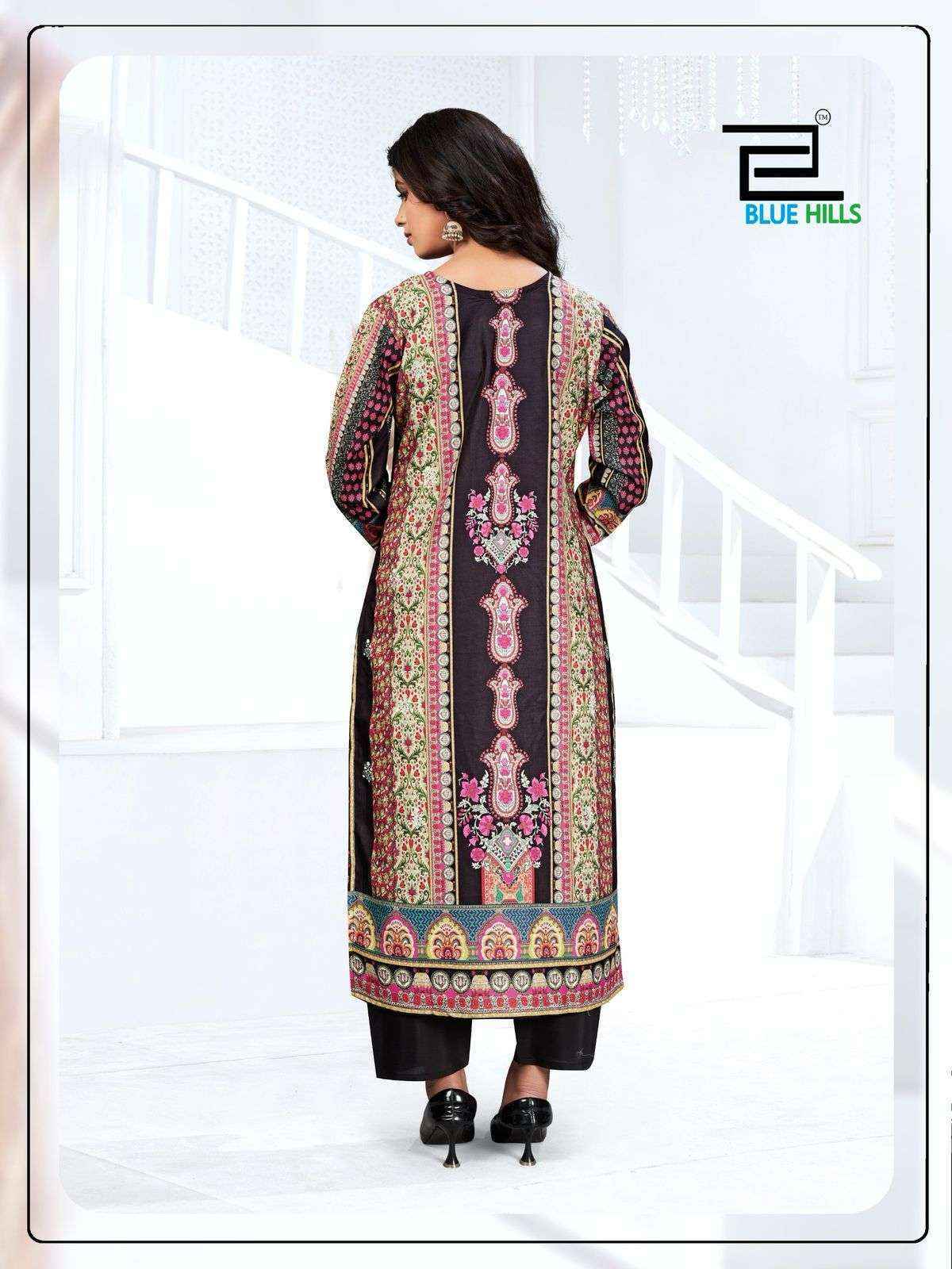 Blue Hills Zainab Musline Kurti Combo Wholesale Price ( 4 pcs Catalogue )