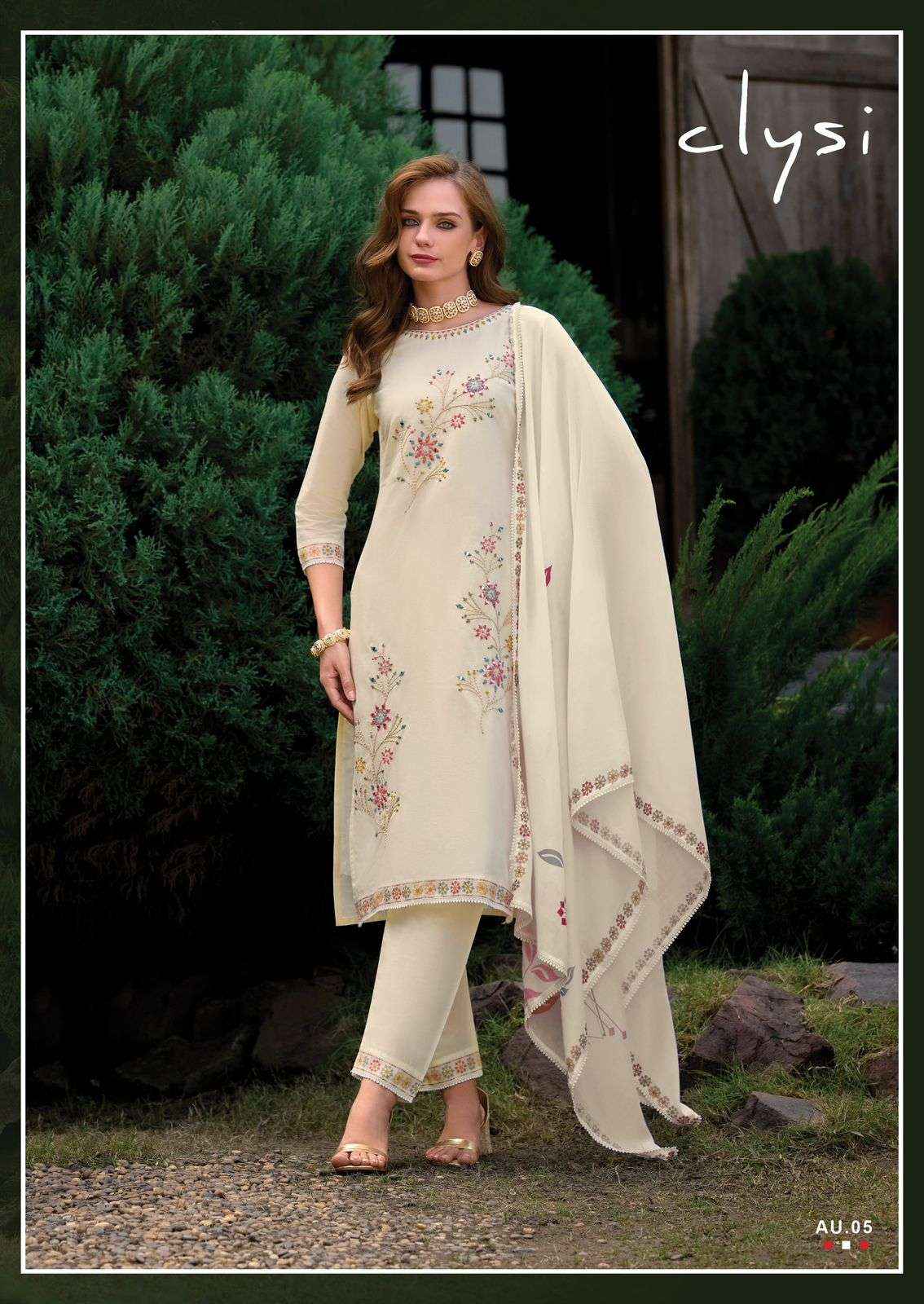 Clysi Aura Wholesale Cambric Cotton Readymade Suits Wholesale Price ( 6 Pcs Catalogue )