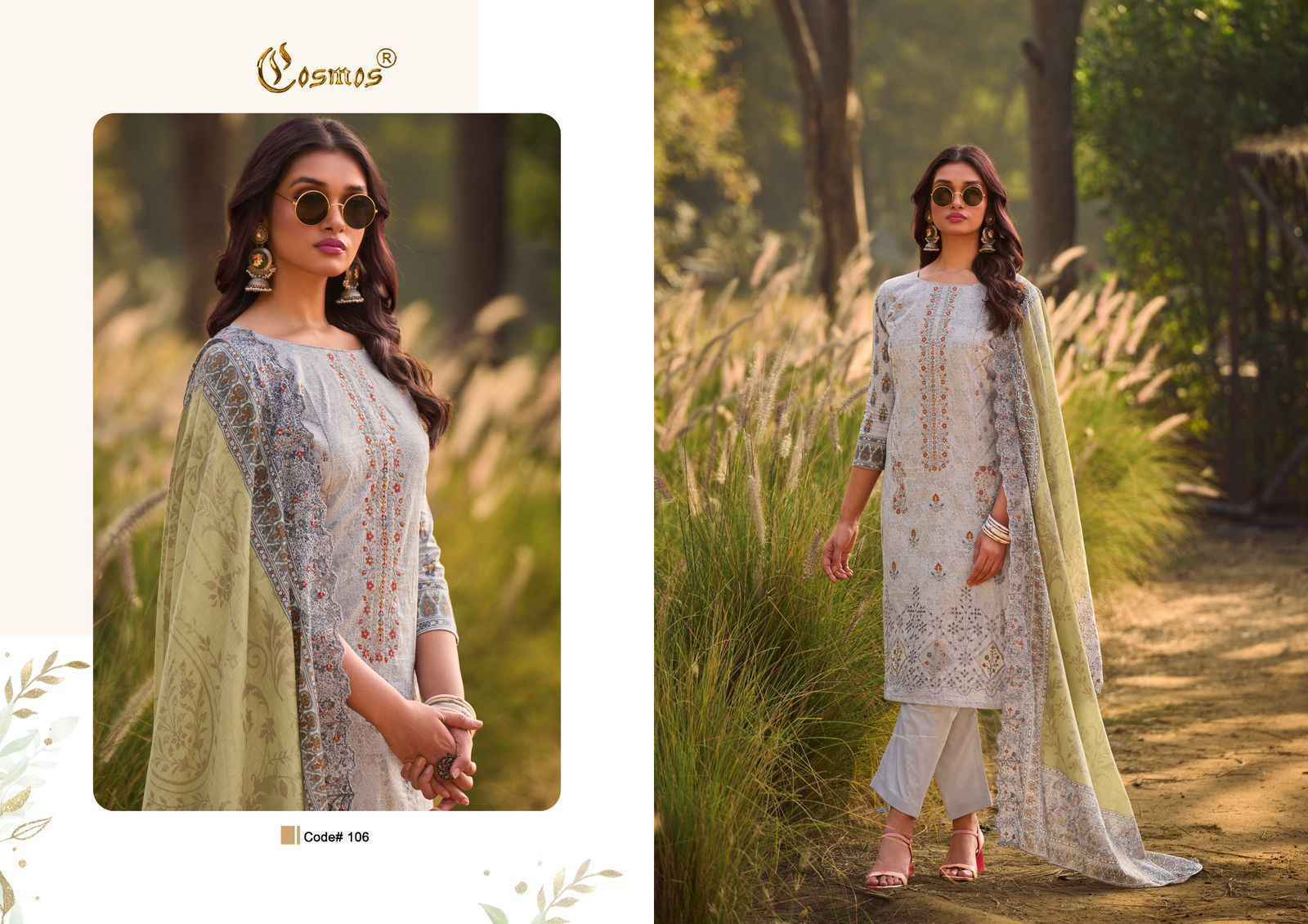 Cosmos Bin Saeed Premium Vol 1 Cotton Salwar Kameez Wholesale Price ( 6 Pcs Catalog )