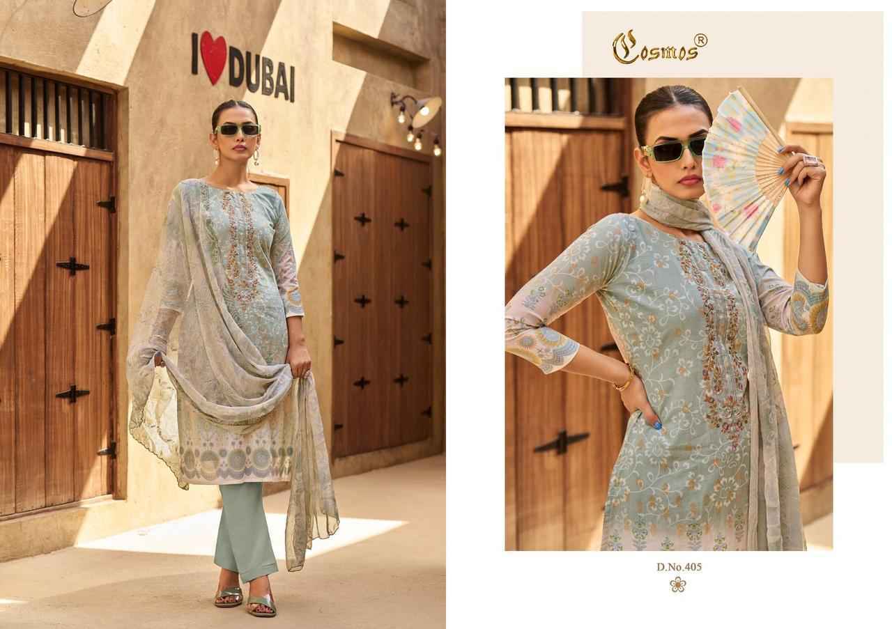 Cosmos Elaf Lawn Pakistani Suits Online Shopping ( 8 pcs Catalogue )