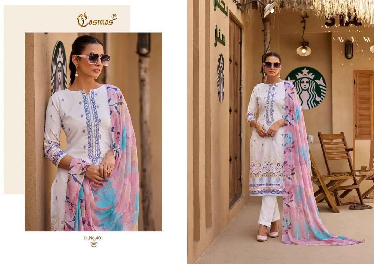 Cosmos Elaf Lawn Pakistani Suits Online Shopping ( 8 pcs Catalogue )