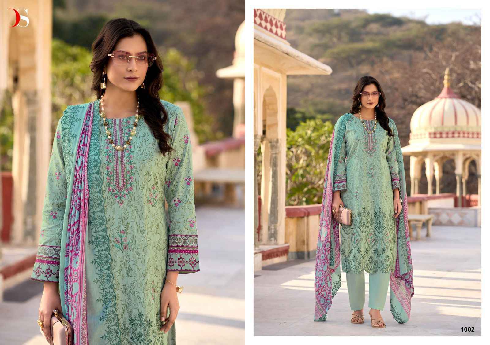 Deepsy Bin Saeed Vol 14 Cotton Salwar Kameez Wholesale Price ( 6 Pcs Catalog )