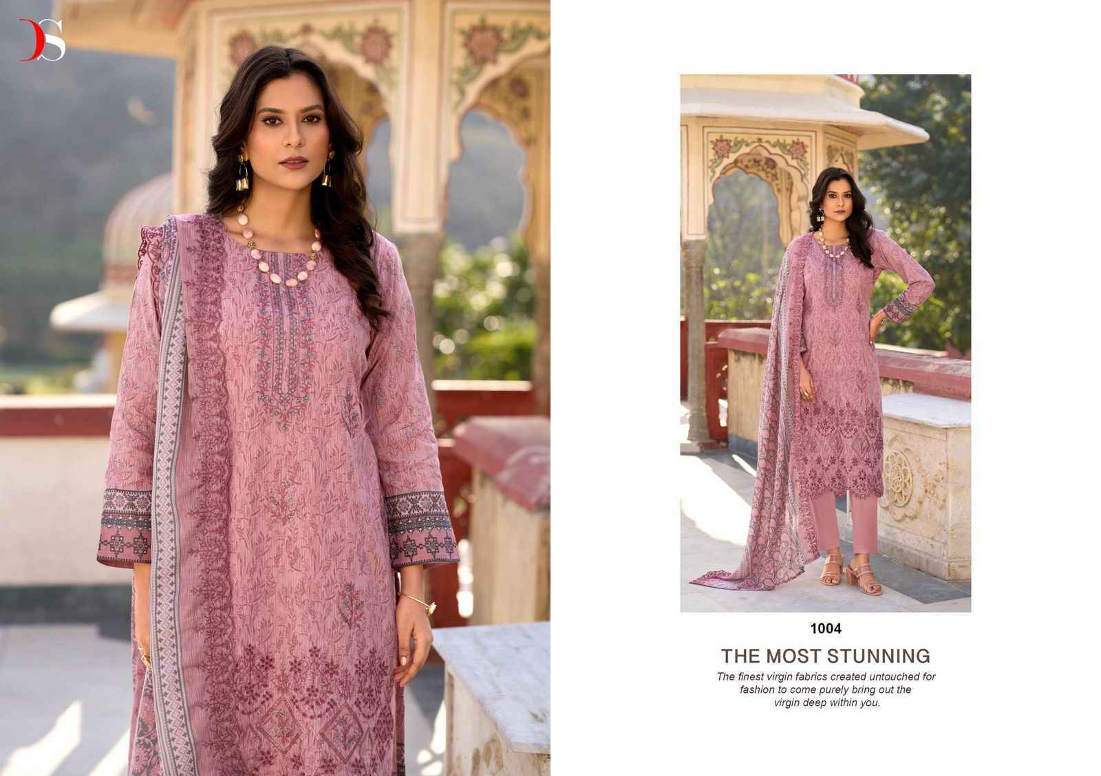 Deepsy Bin Saeed Vol 14 Cotton Salwar Kameez Wholesale Price ( 6 Pcs Catalog )