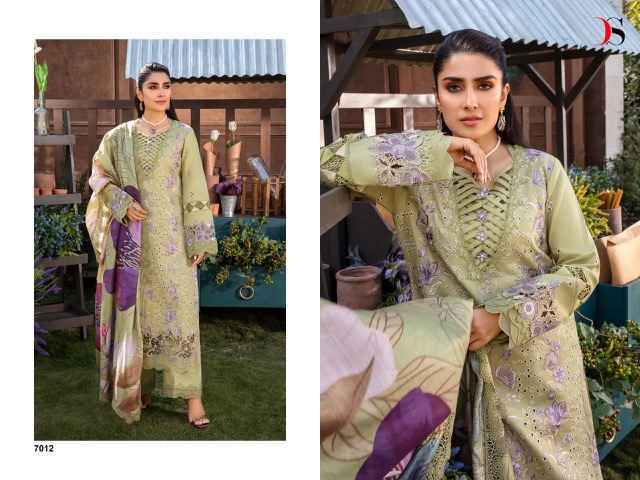 Deepsy Rangrasiya Premium Lawn 24 2 Cotton Salwar Kameez Wholesale Price ( 6 Pcs Catalog )