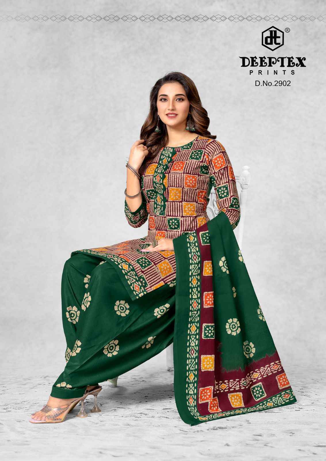 Deeptex Batik Plus Vol 29 Cotton Salwar Kameez Wholesale Price ( 10 Pcs Catalog )