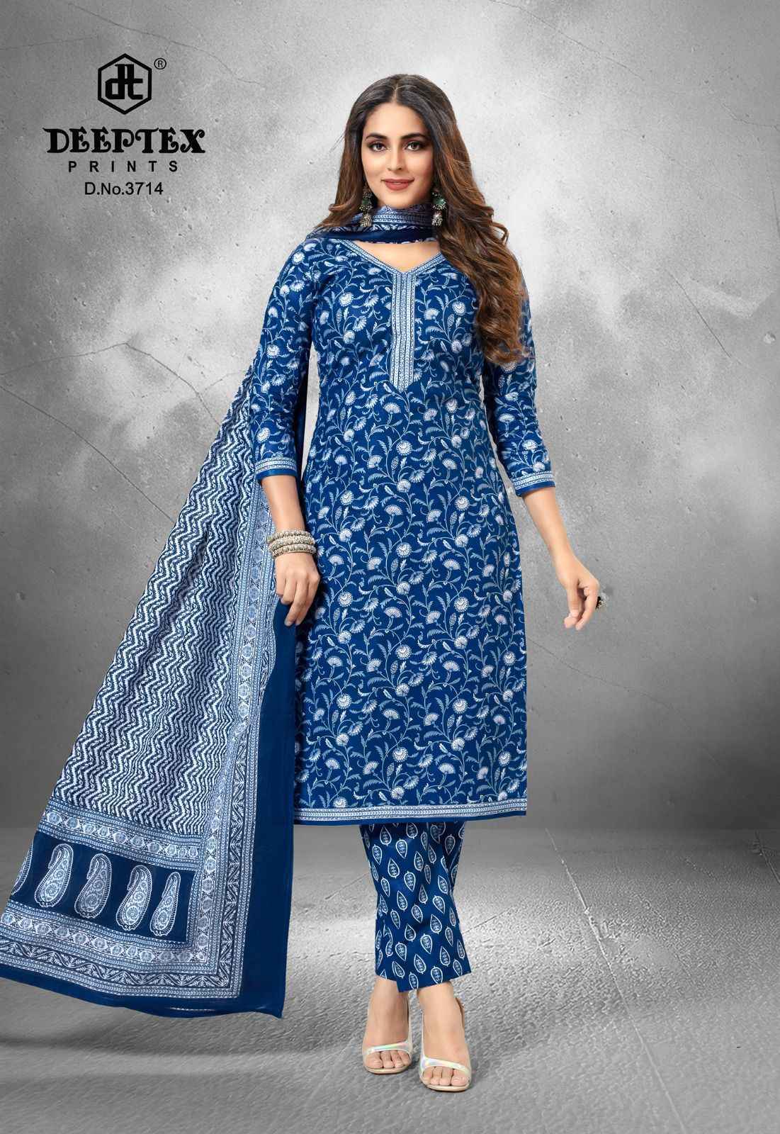 Deeptex Prints Chief Guest Vol 37 Wholesale Cotton Dress Material ( 15 pcs Catalogue )