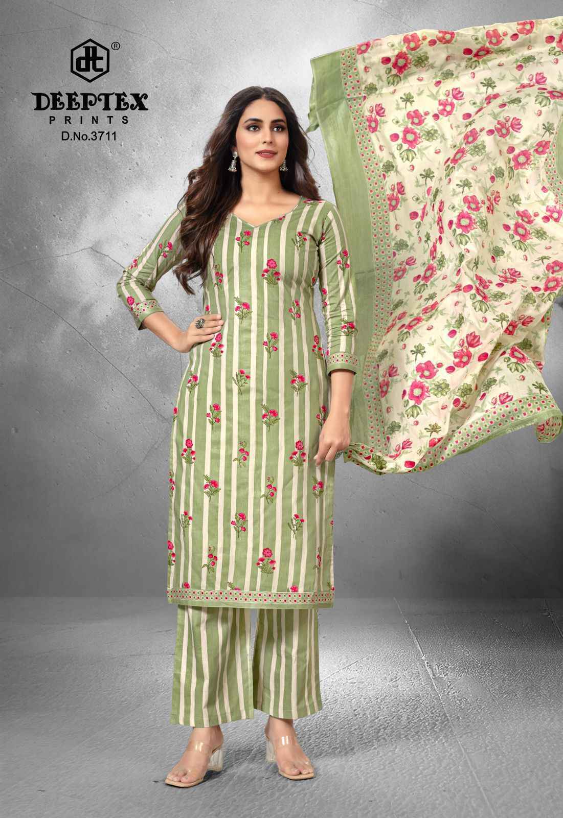 Deeptex Prints Chief Guest Vol 37 Wholesale Cotton Dress Material ( 15 pcs Catalogue )